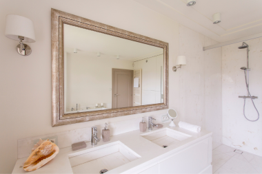 top bathroom mirror ideas for your home remodel antique mirrors with frame and double sinks custom built michigan