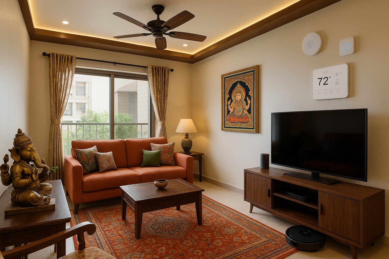 Fusion Home Decor Ideas in Kokapet