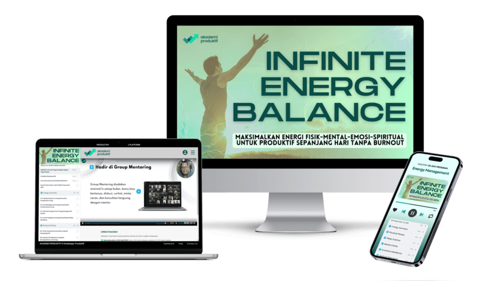 5 Cara Ampuh Menjadi Orang Sabar, Mastery 30-Day Program “Infinite Energy Balance” 