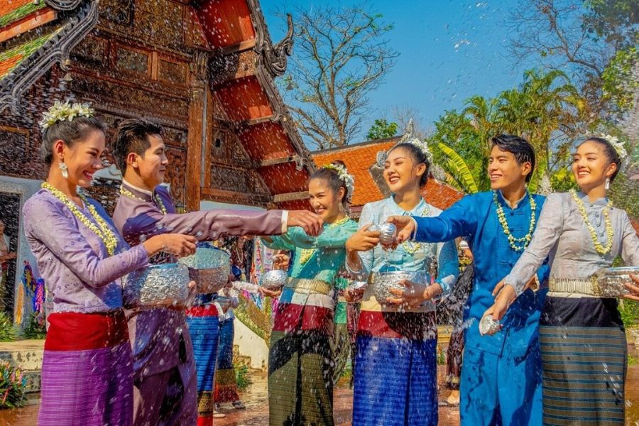 Songkran is Thailand’s traditional New Year festival and one of the country’s biggest celebrations. 