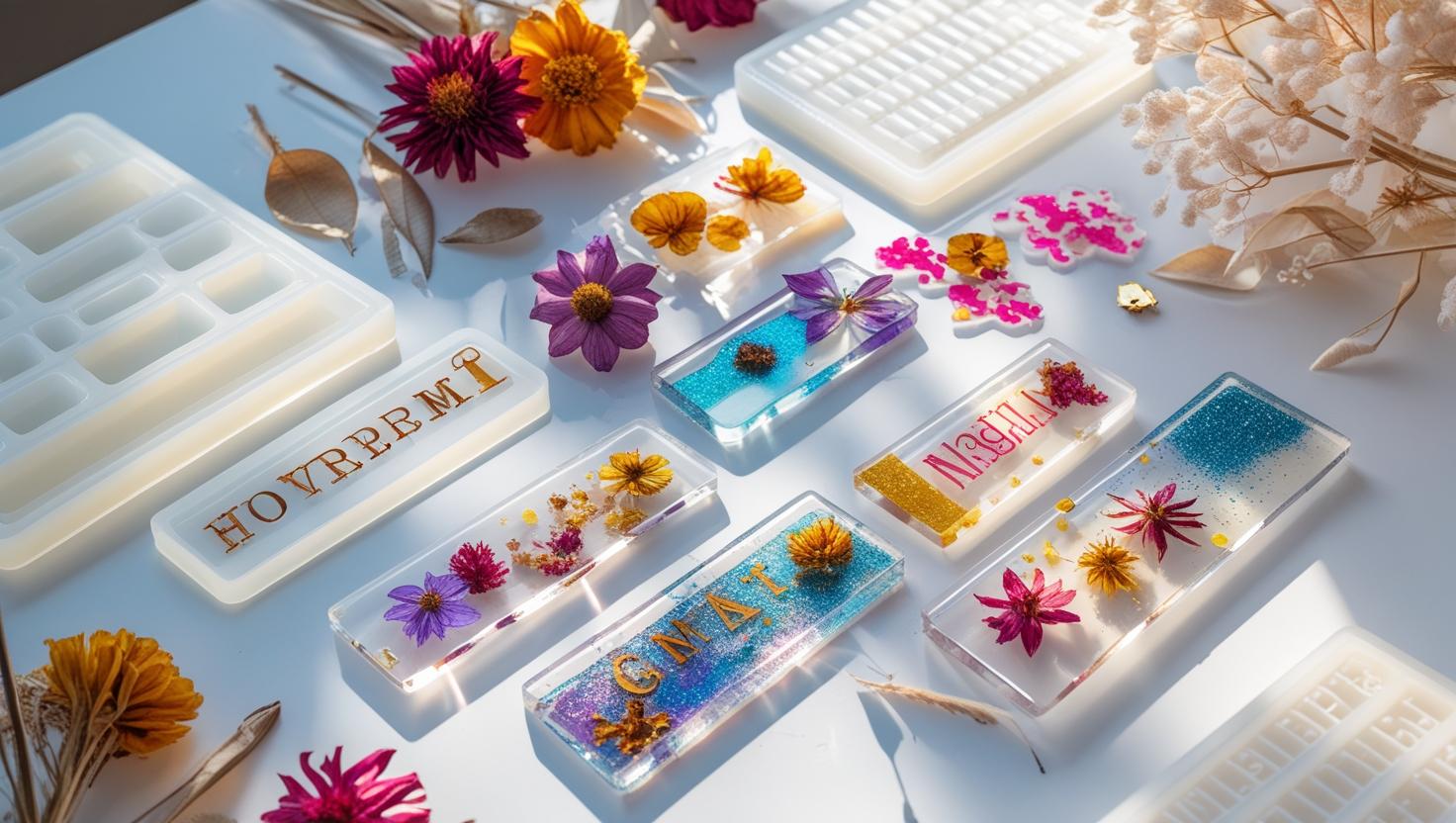 Personalized Resin Bookmarks