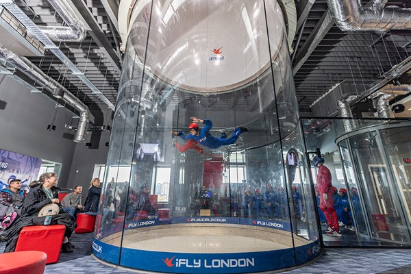 indoor skydiving  london stag do ideas 