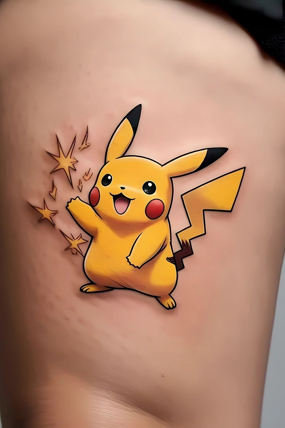 Pikachu Tattoo Fix