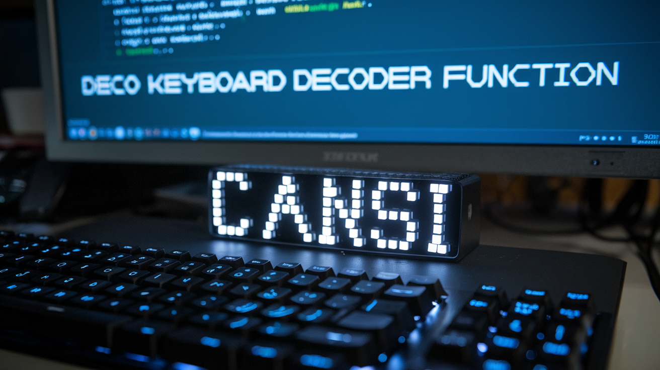 C ANSI Keyboard Decoder Function