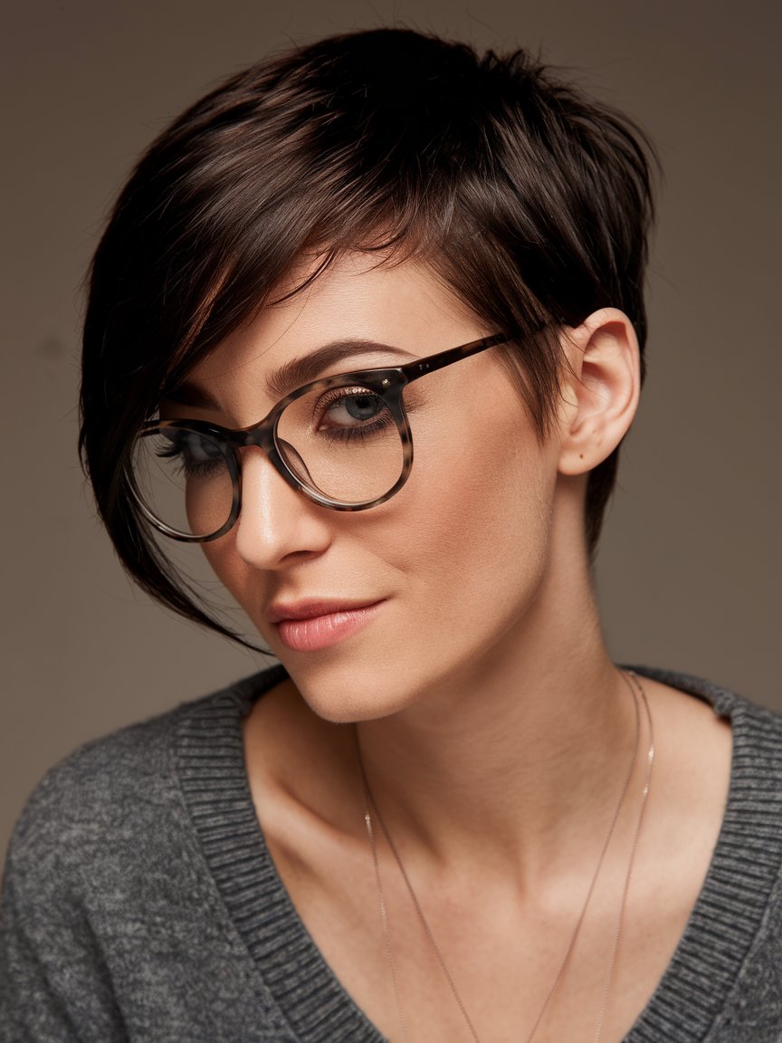 32. Swept-Back Pixie