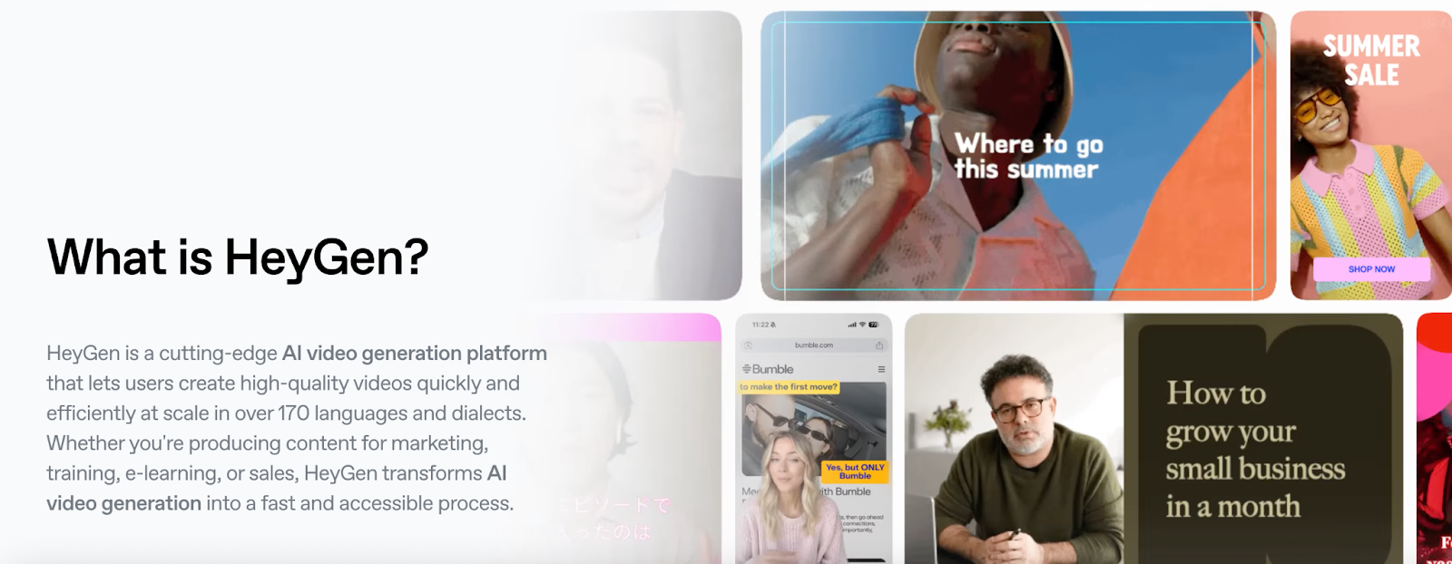 Heygen AI video tool