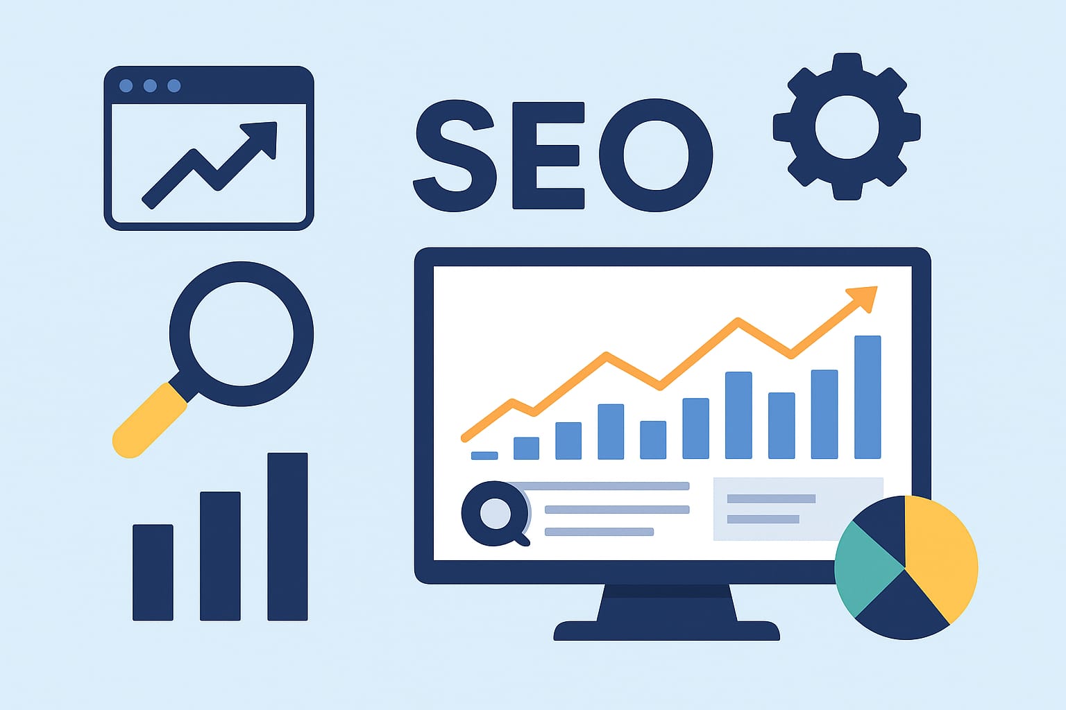 Iluustration of seo