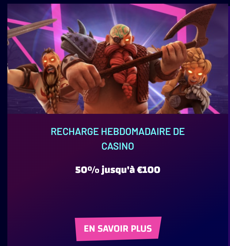 slots hammer recharge hebdomadaire