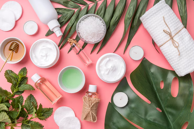 Gelatin-based facial masks and skincare products