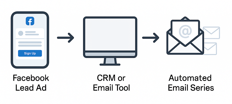 Syncing Lead Ads with CRM or email tool workflow
