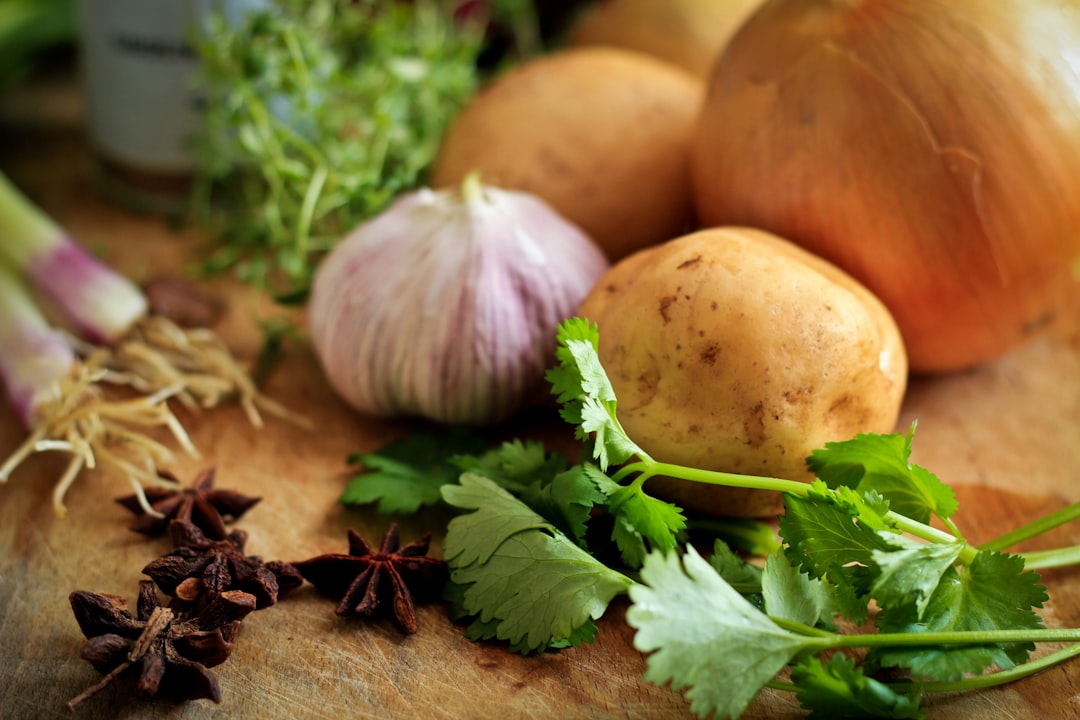 Fresh ingredients for cooking