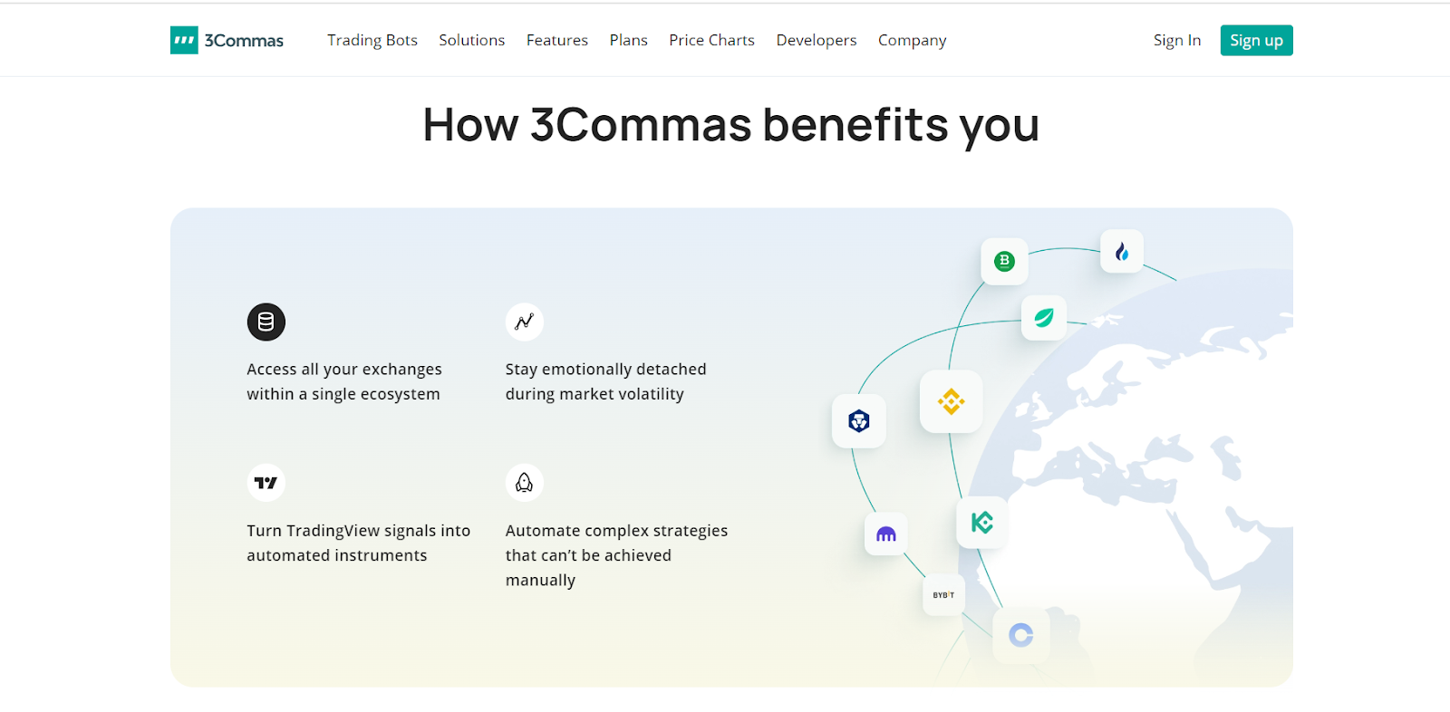 3Commas, an AI tool for crypto trading 