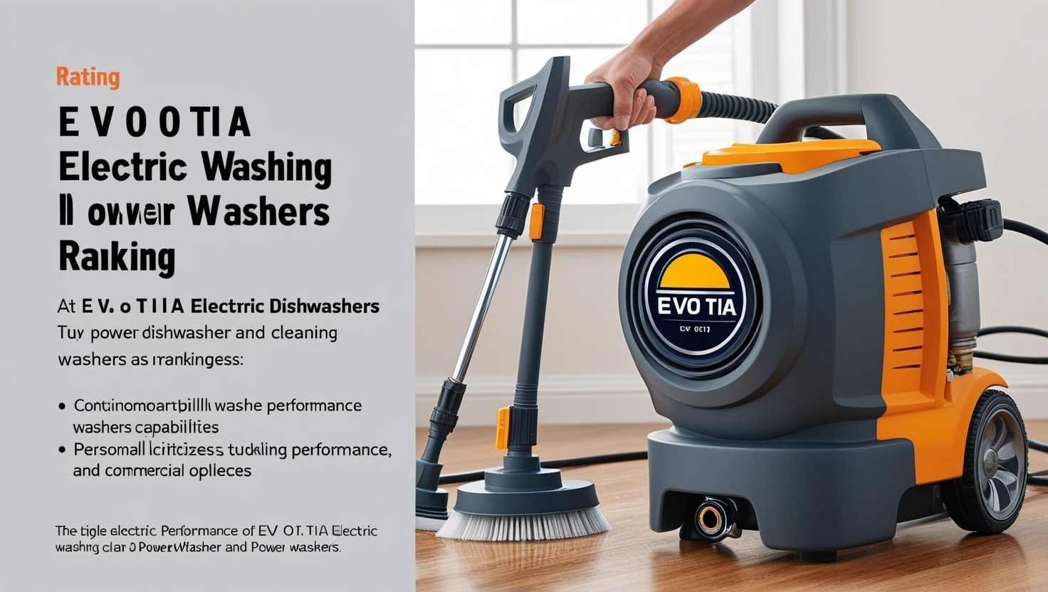 E V O T I A ​​Power Washers Ratings