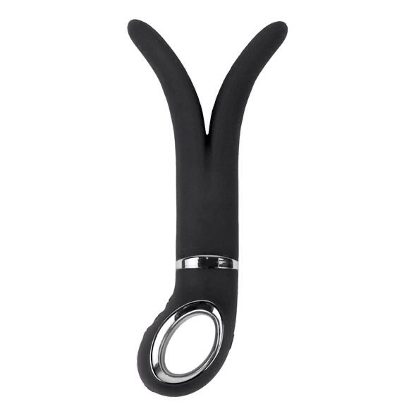 Alt Image: A black G-spot vibrator via Ladytoys.com.