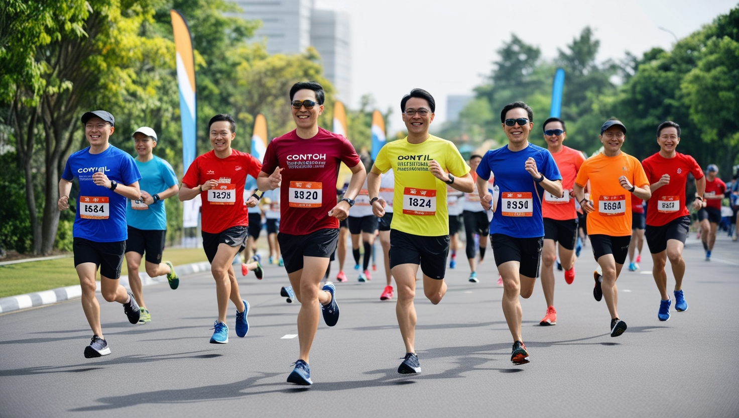 Contoh Sijil International Virtual Run Series 2024
