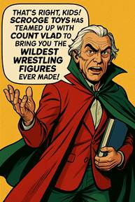 A comic book character with a green cape

AI-generated content may be incorrect.