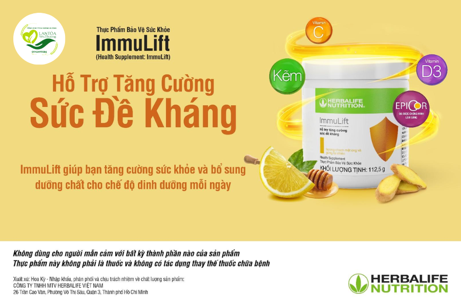 Giới thiệu về Immulift Herbalife