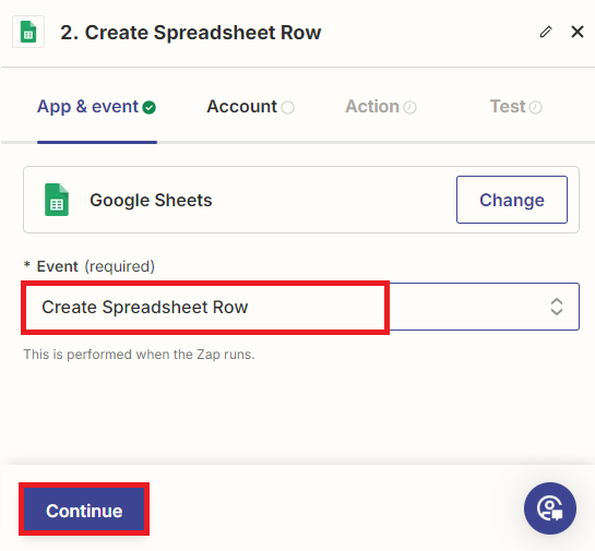 condition selection in App & event on Action flow