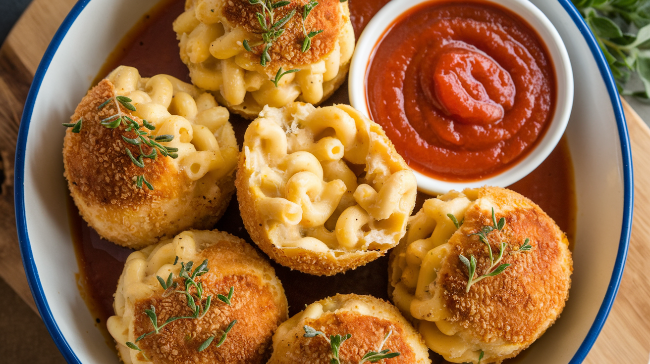 Blintzi Mac Cheese Balls