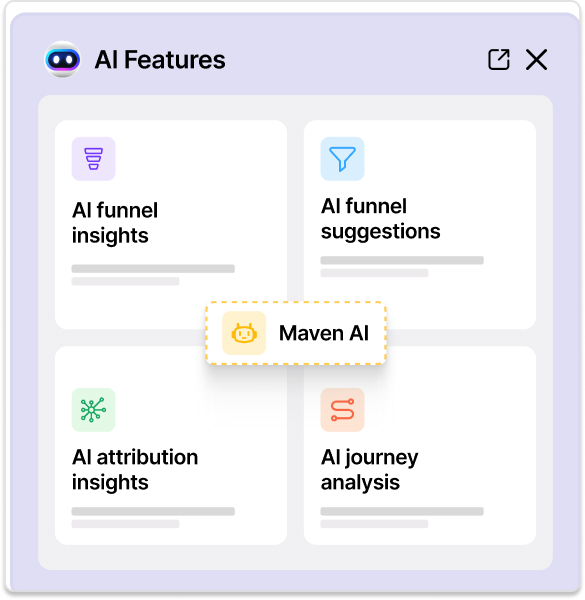 AI features in Usermaven