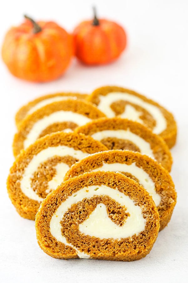 Pumpkin Roll Cake