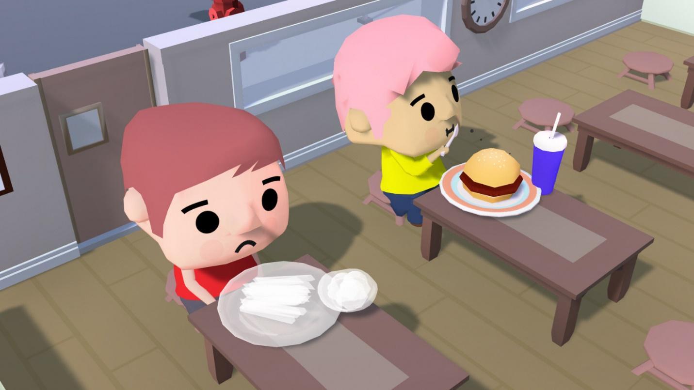 in game Picture of Diner Bros with its characters, One of best cooking games for steam