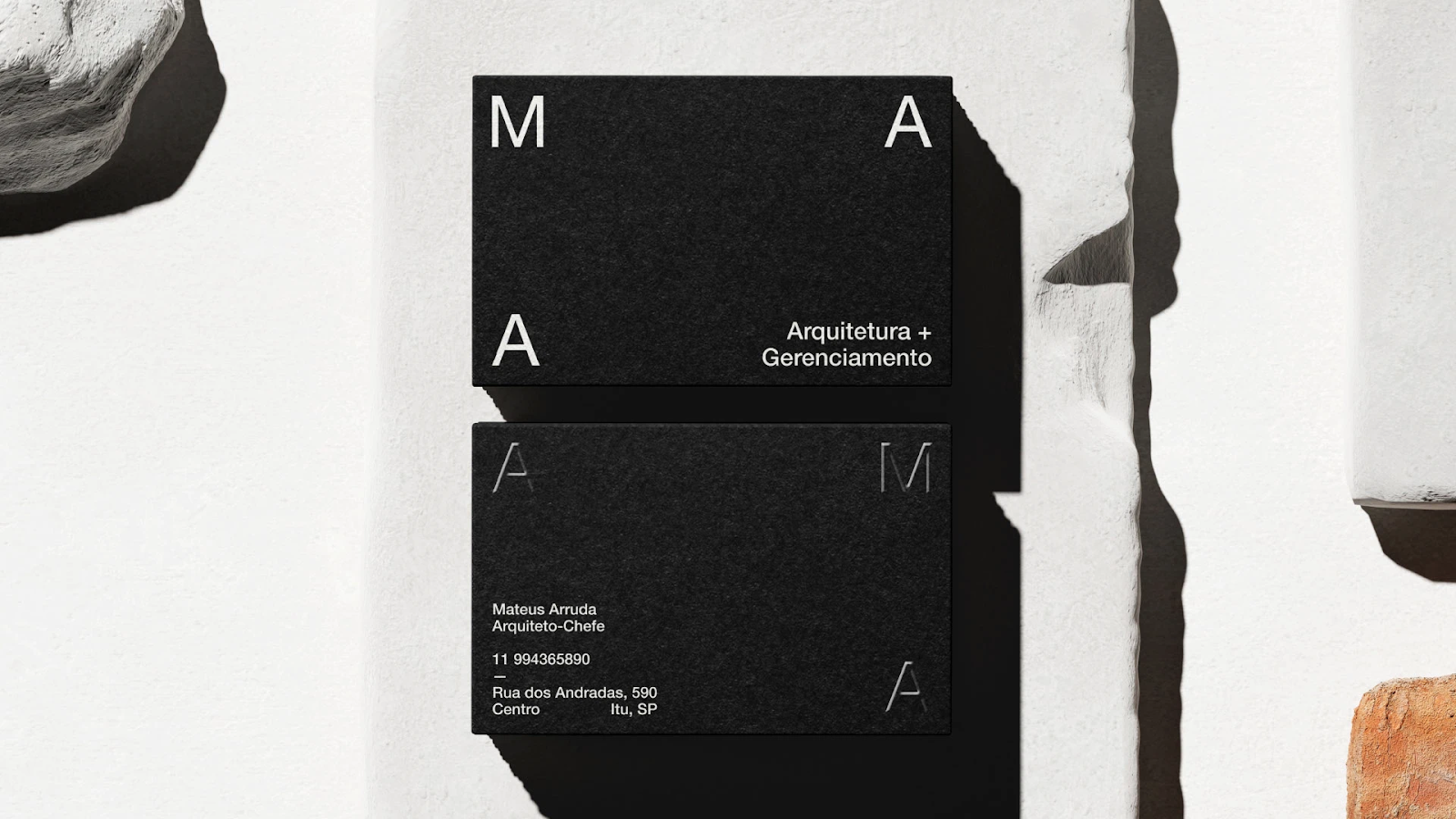 Image from the Mateus Arruda: Simple and Elegant Architectural Branding article on Abduzeedo