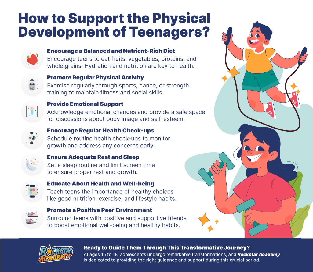 How to Support the Physical Development of Teenager?