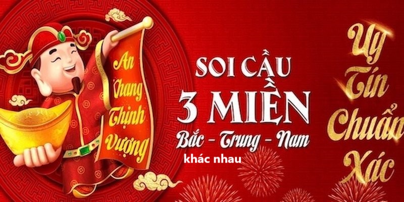 Nét khác biệt giữa xổ số các miền 
