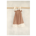 KIDS BROWN AND WHITE cotton FROCK AND AVALABILE ALL SIZES