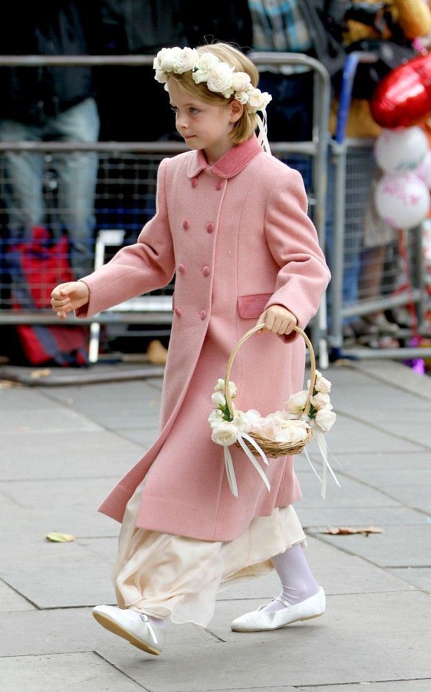 a younger Beatrice McCartney walking