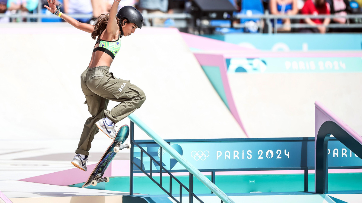 Rayssa Leal Skate Medalha Paris 2024