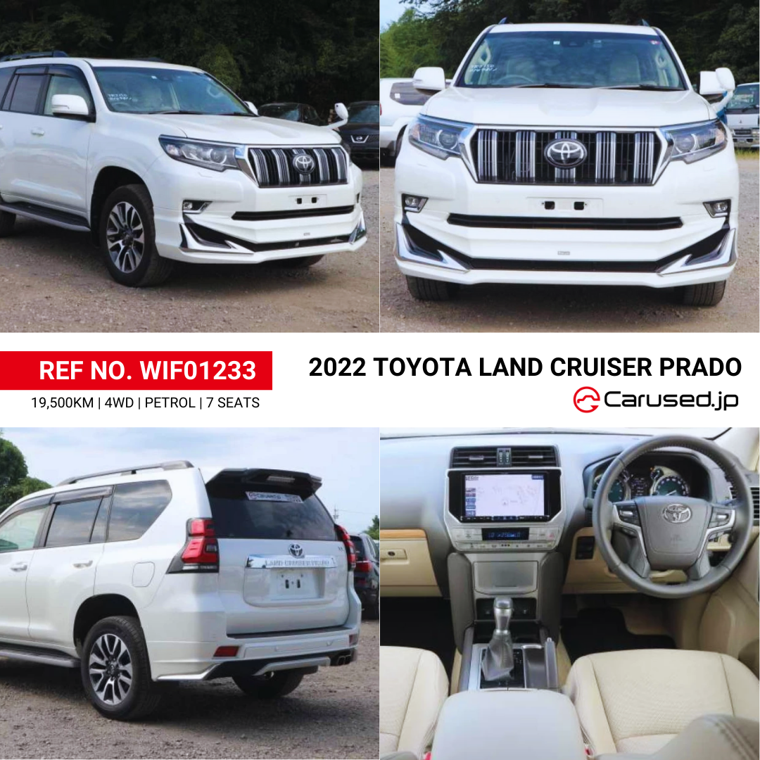 toyota land cruiser prado exterior / interior view