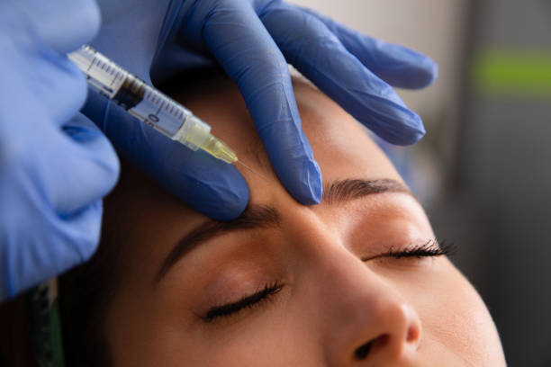 Botox injection procedure as part of advanced Hardmaxxing treatments