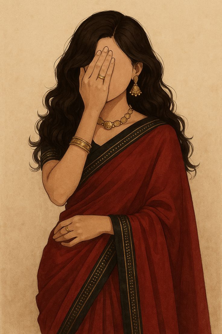 hidden meaning of handmade faceless portraits art by Deeja