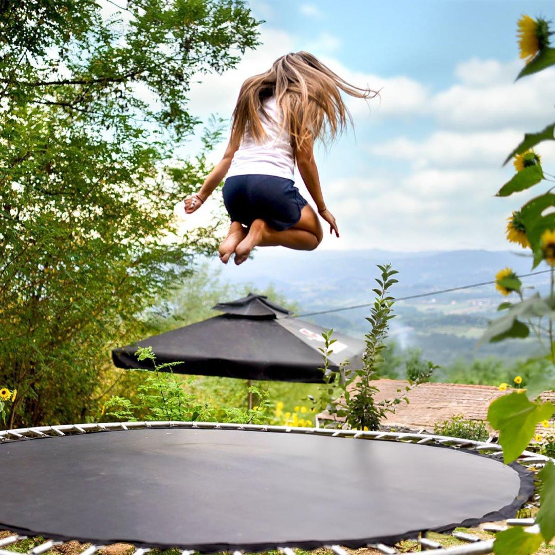 Overconfidence and Risky Behaviour - trampoline