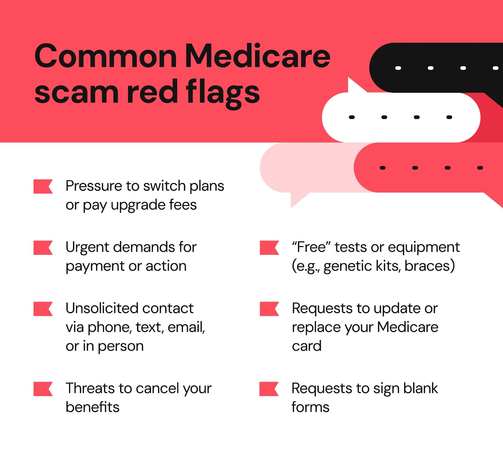 Common Medicare scam red flags