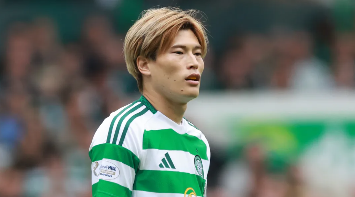 Tiền đạo Kyogo Furuhashi của đội Celtic