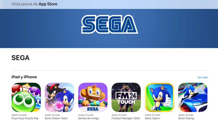 Juegos retro para móvil