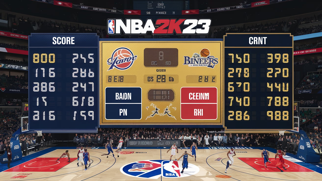 NBA 2K23 Scoreboard Mod