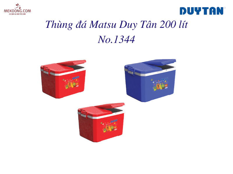 Thùng đá Matsu Duy Tân 200 lít - No.1344