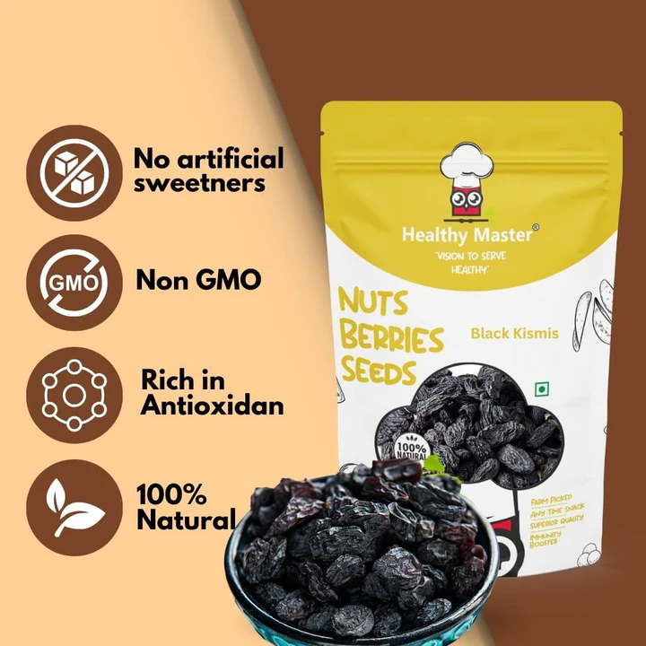 Healthy Master Black Raisins