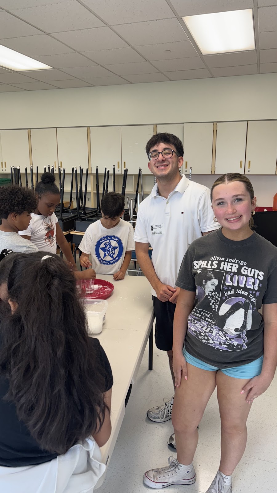 SHS Science Honor Society students at Stark