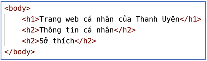 BÀI 3: THỰC HÀNH ĐỊNH DẠNG VĂN BẢN VÀ TẠO SIÊU LIÊN KẾTI - MỤC TIÊU BÀI HỌC• Tạo được trang web đơn giản với các đoạn văn bản và các tiêu đề mục.• Làm nồi bật được nội dung văn bản trên màn hình trình duyệt web.• Tạo được siêu liên kết.II - KIẾN THỨC CẦN GHI NHỚ