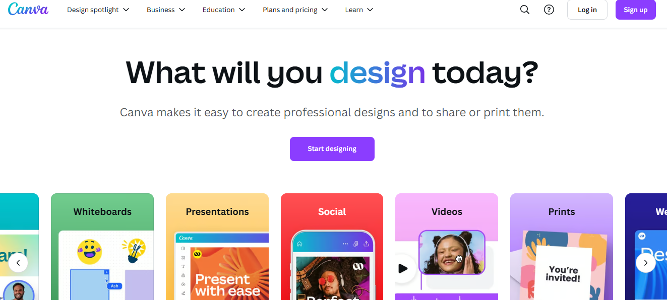 AI Content Creation Tools - Canva