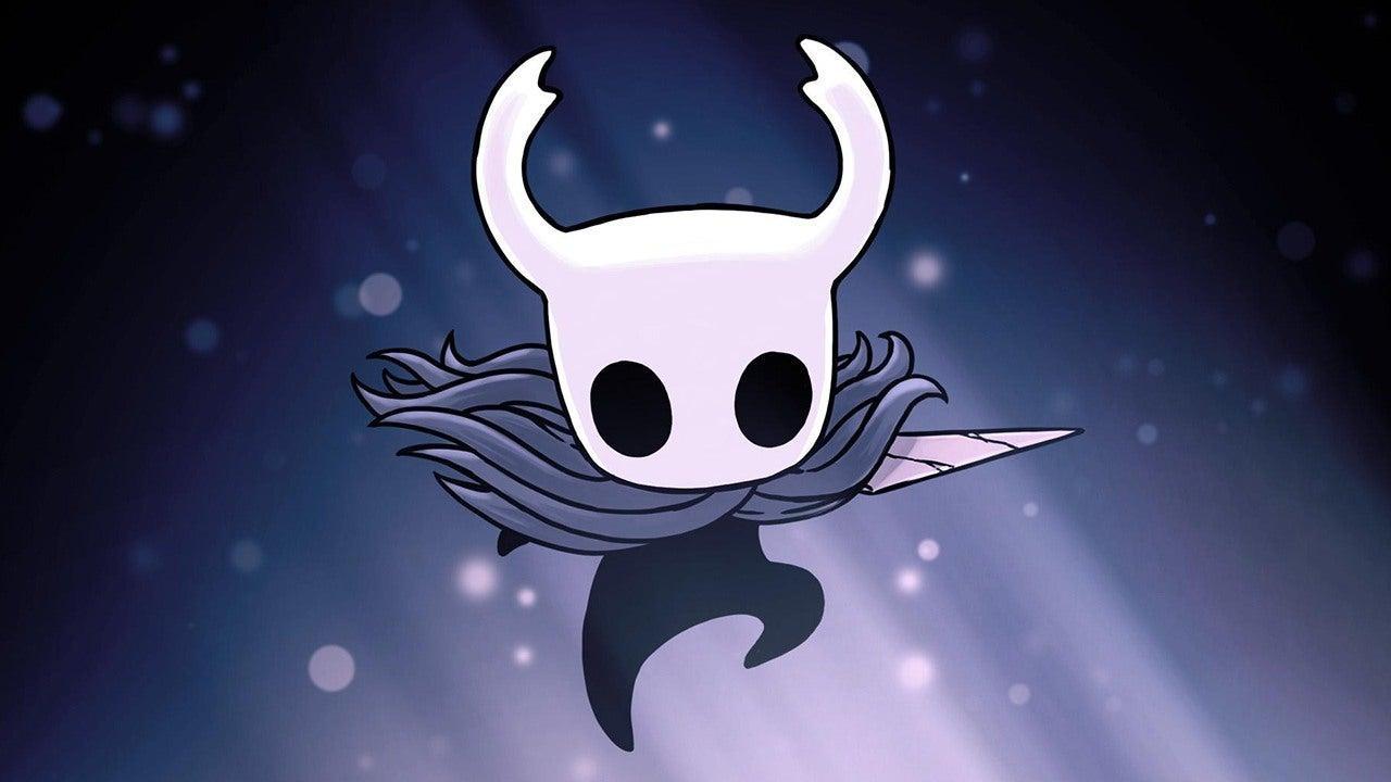 The Official Picture of Hollow Knight featuring its Main Character, One of the video games to play on Chromebook