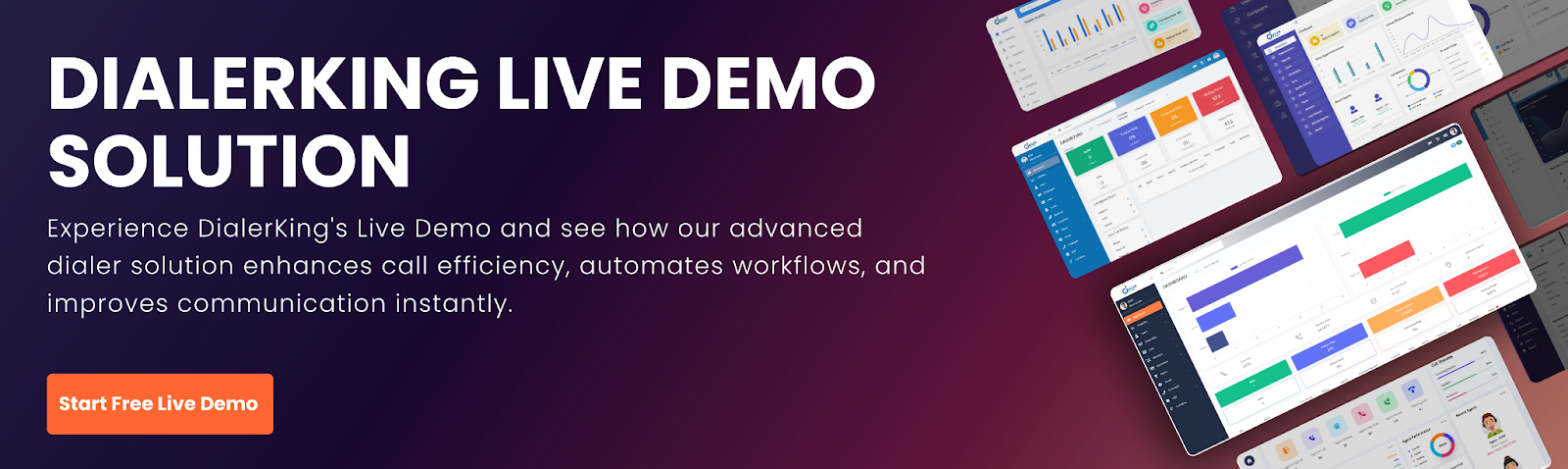 dialerking live demo solution