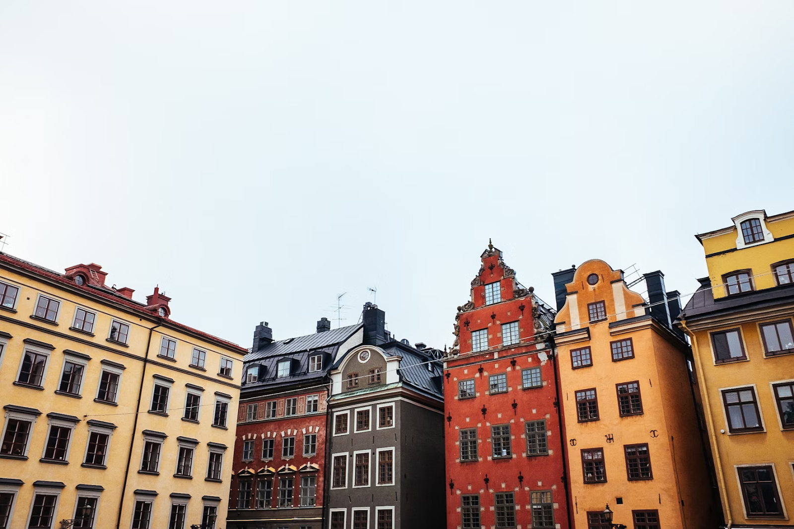 The Vibrant Colors of Stortorget Square