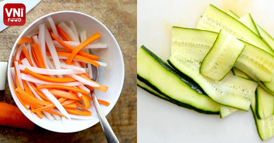 Prepare vegetables and herbs