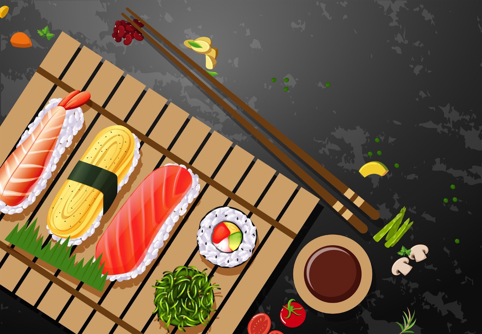 Japanese Cuisine in the World of Manga and Anime